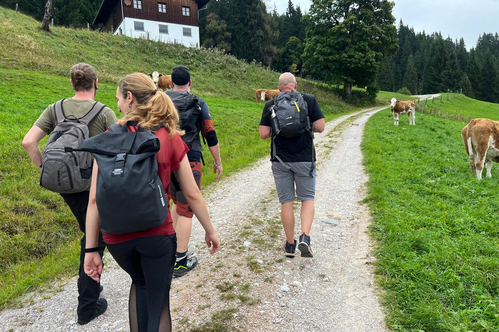 Clockodo beim Wandern in Österreich