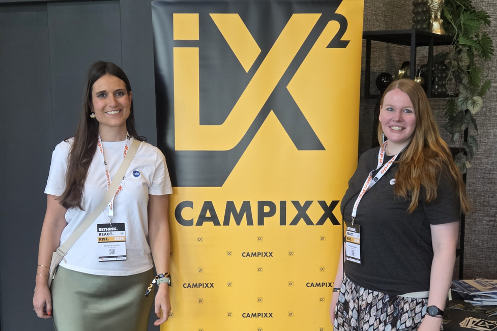 Clockodo Marketing-Team auf der Campixx in Berlin