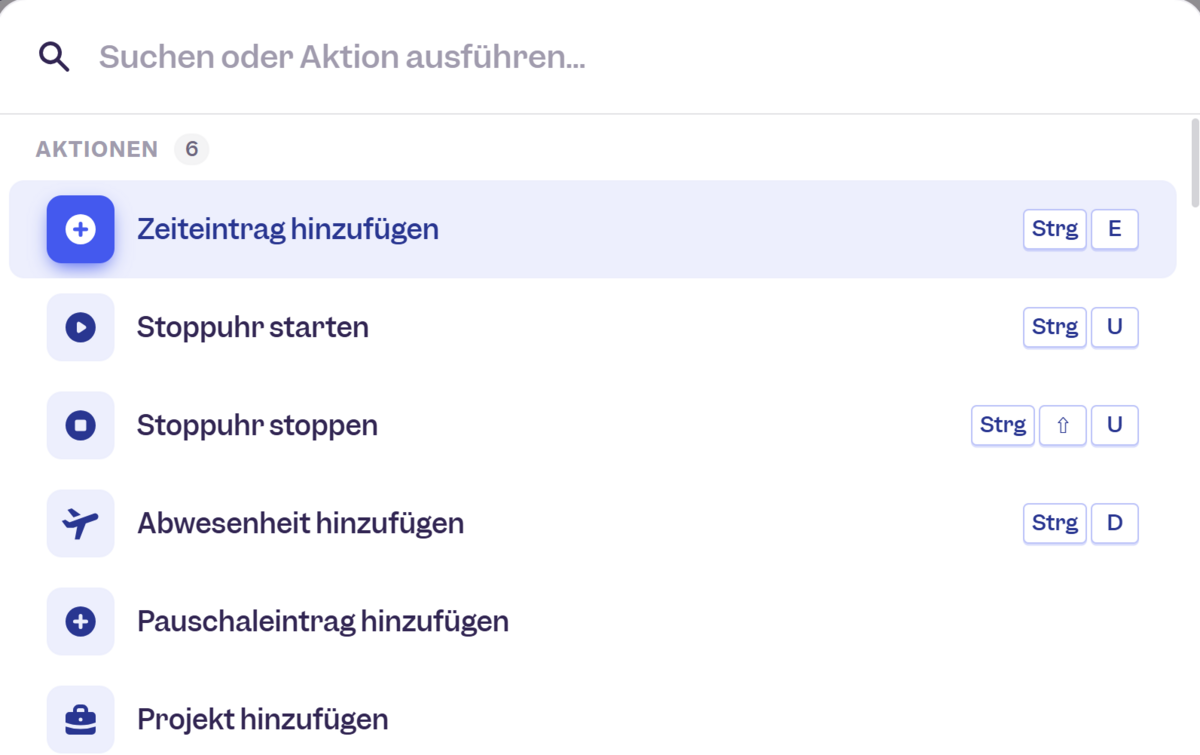 Mit Tippen schneller ans Ziel: die erweiterte Suche