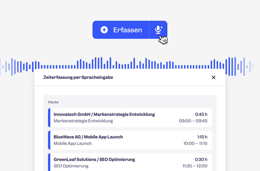 KI-Funktion Spracheingabe