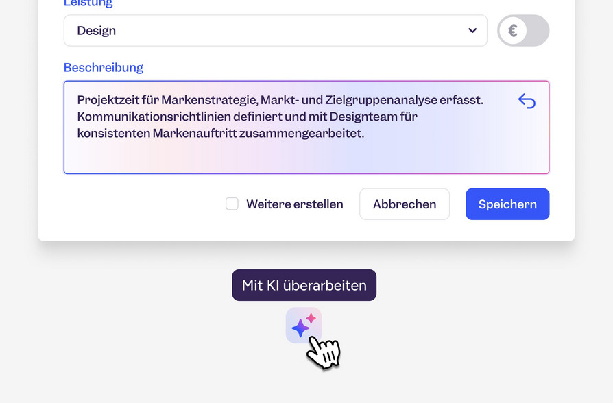 KI-Funktion Zauberstab