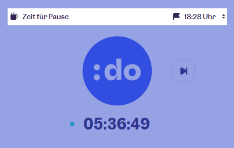 Neues Design in der Stoppuhr: Zusätzliche Infos