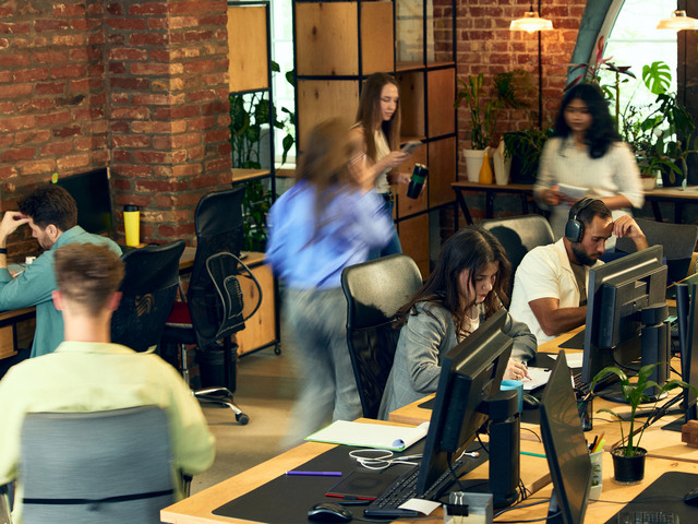 Menschen in einem Büro/Agentur