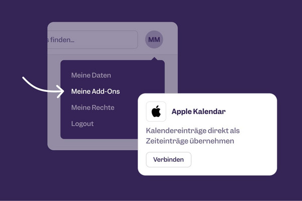 Clockodo iCloud Kalender-Schnittstelle